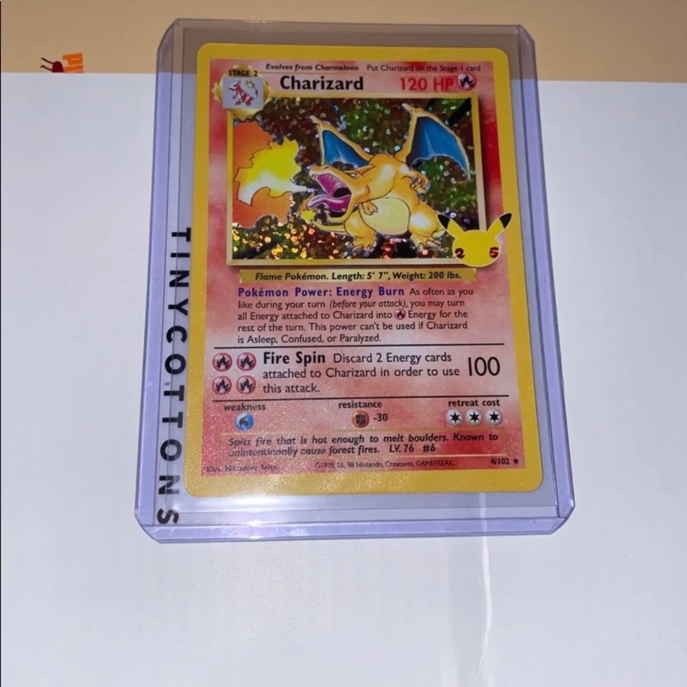 Charizard Celebrations Card